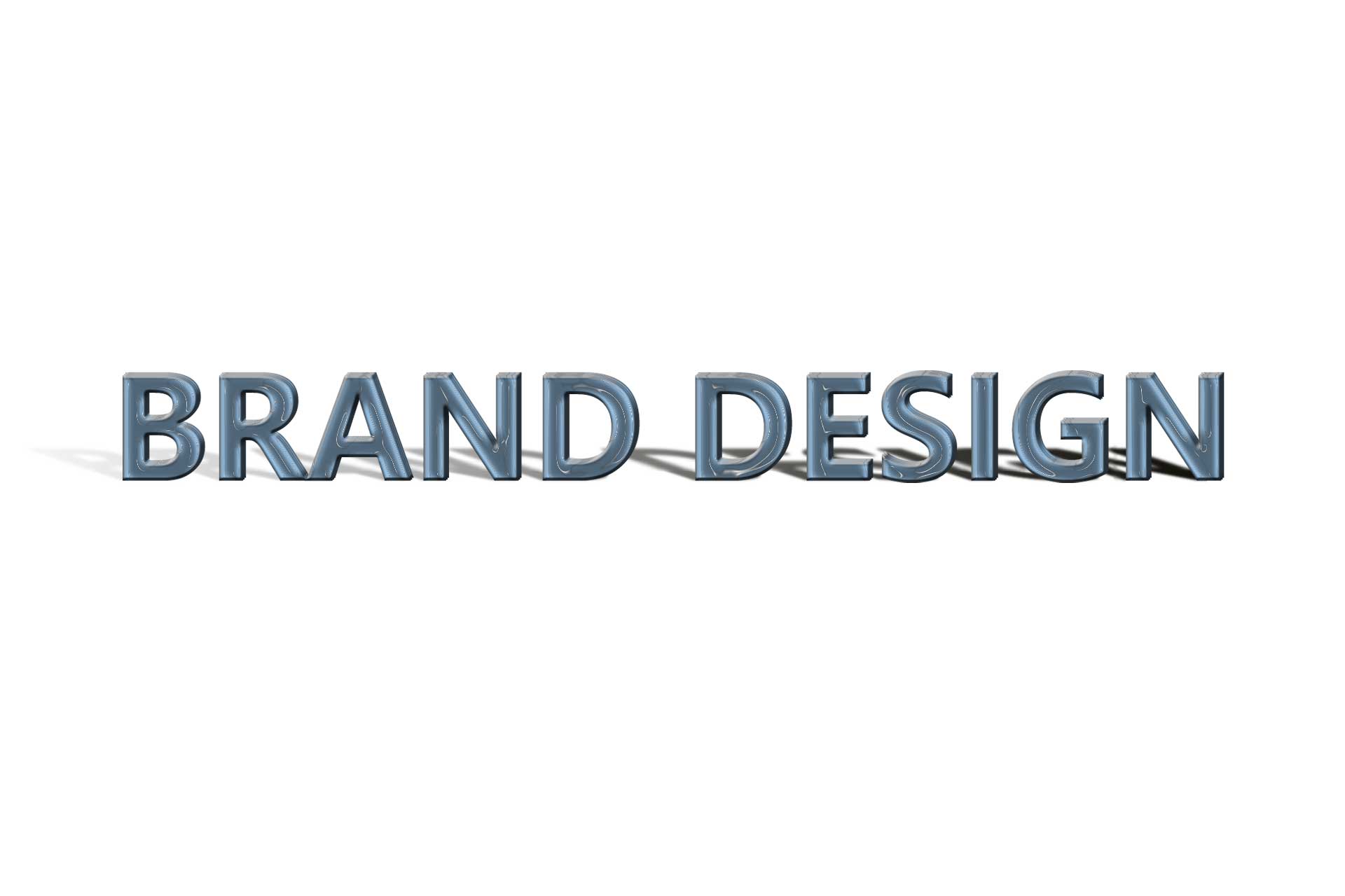 de tekst brand design