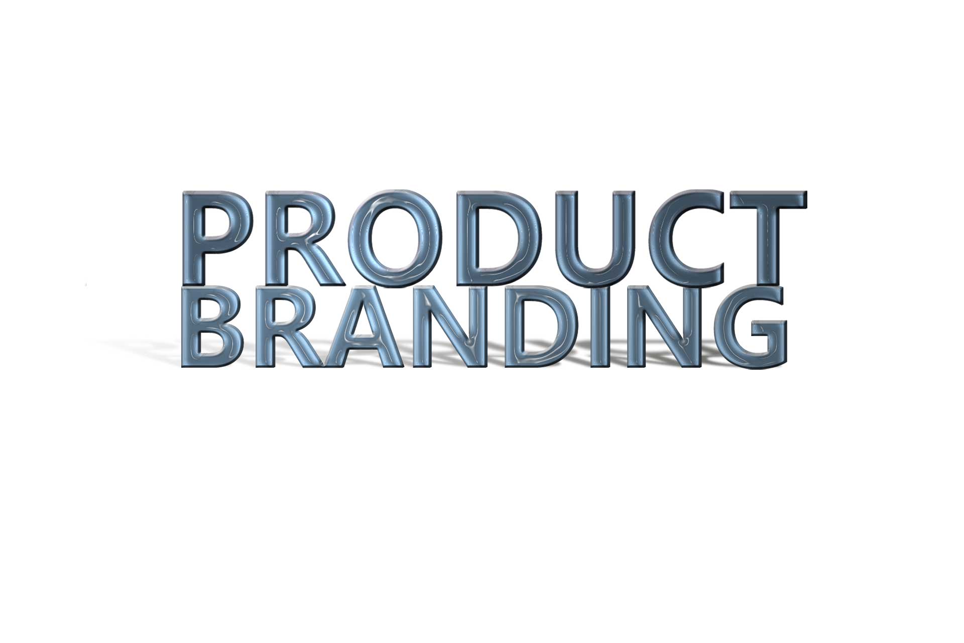 De tekst product branding